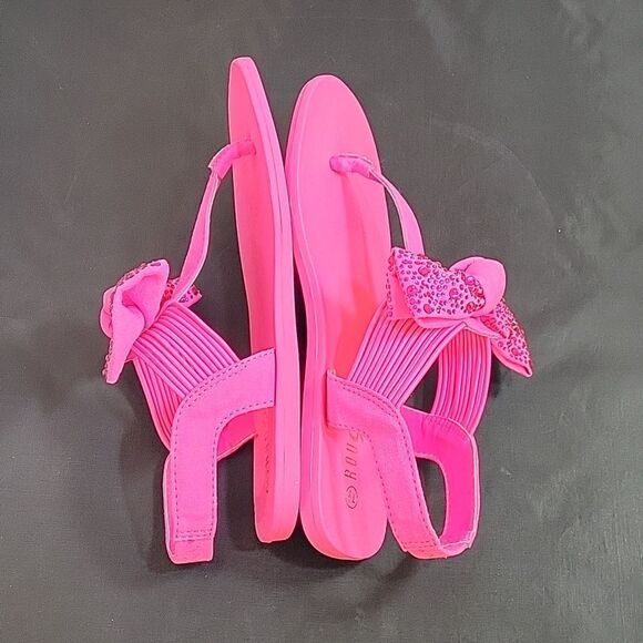 BRAND NEW ROUGE HELUIM BOWKNOT DESIGN ANKLE STRAP OPEN TOE WOMEN"S SANDAL - Picture 8 of 15